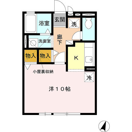プランドール鈴木の間取り