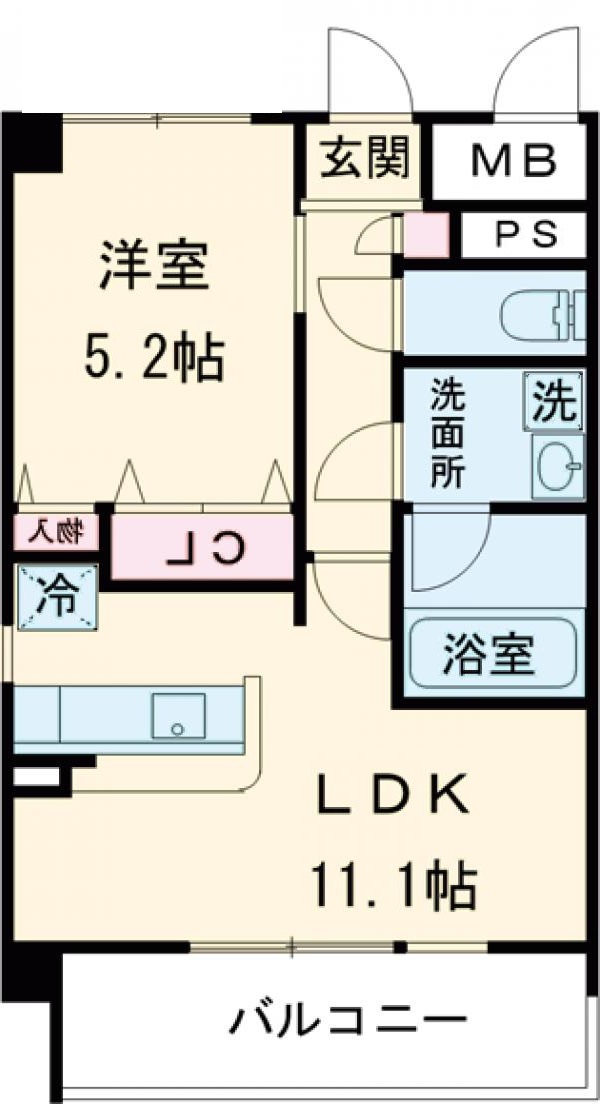 ノーヴァ千里丘の間取り