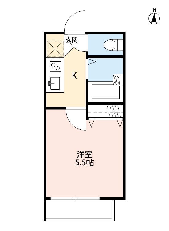 クアルソ保谷の間取り