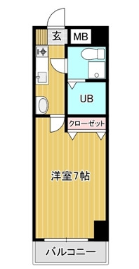 リアライズ今池の間取り