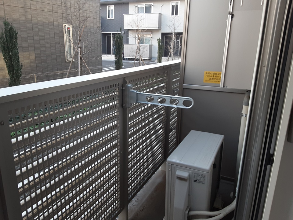 12/21 バルコニー