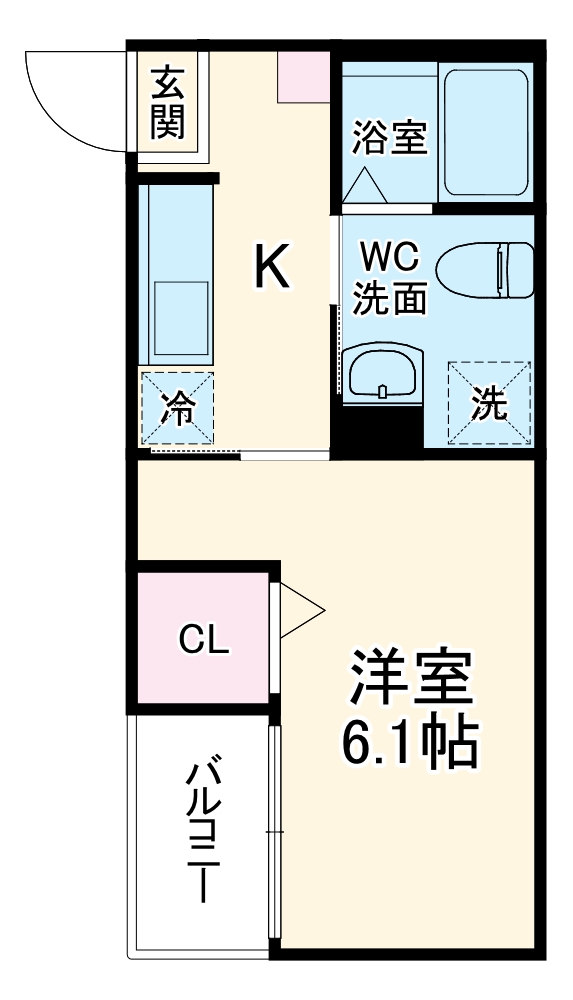 REVE今池(レーヴイマイケ)の間取り