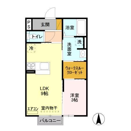 D-Room TOMの間取り