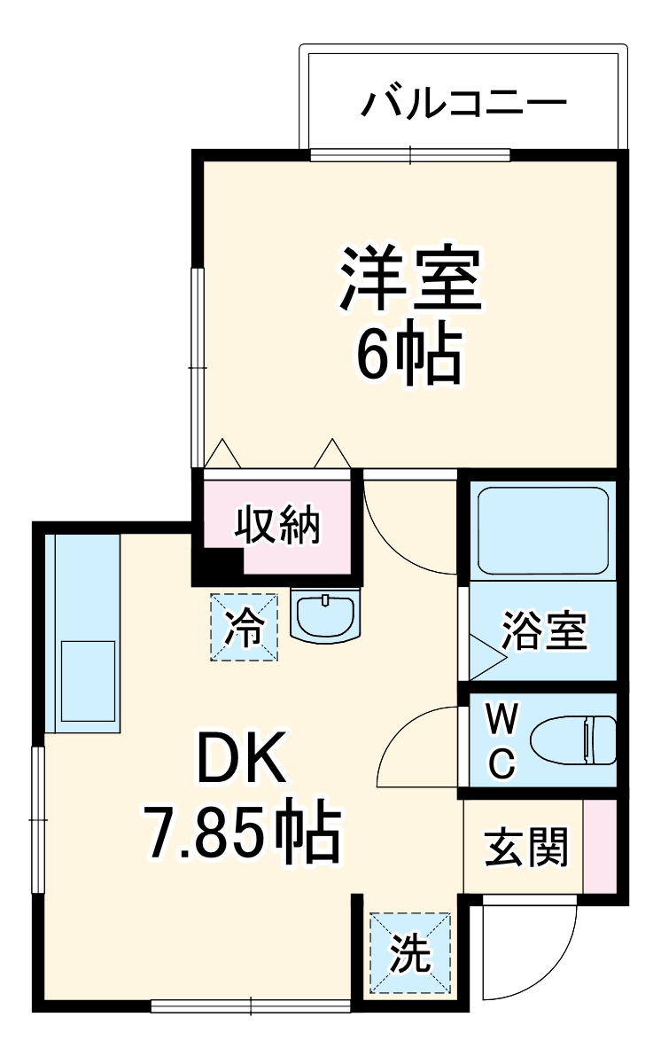 グラーティア東戸塚の間取り