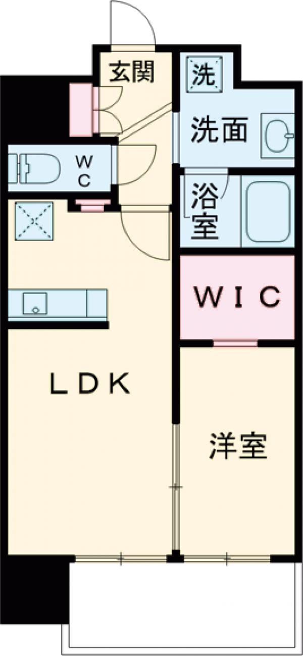 THE天神シティの間取り