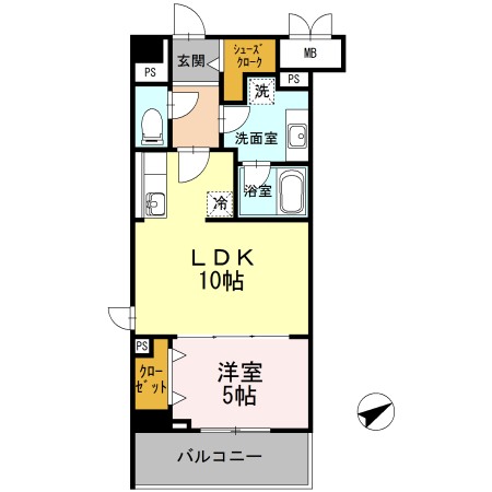 グランコート 東山の間取り