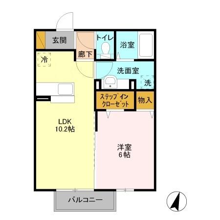 リヴェールの間取り