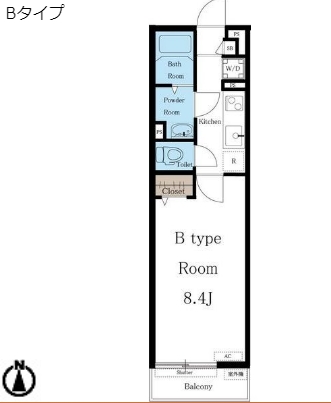 リブリ・グランシャインゴキソの間取り