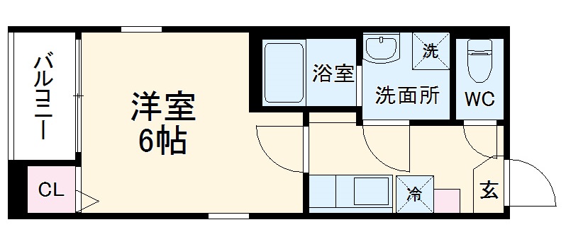 ハーモニーテラス大久手町の間取り