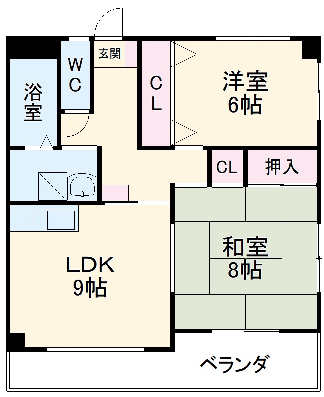 ディモーラ東山の間取り