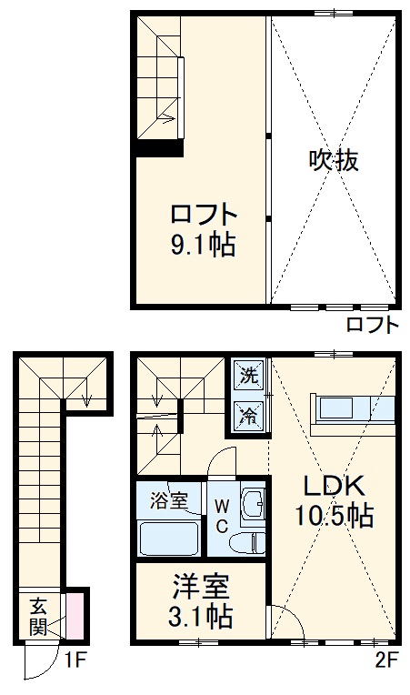 コレクション御器所の間取り