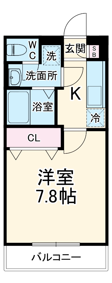 リブリ・めじろの間取り