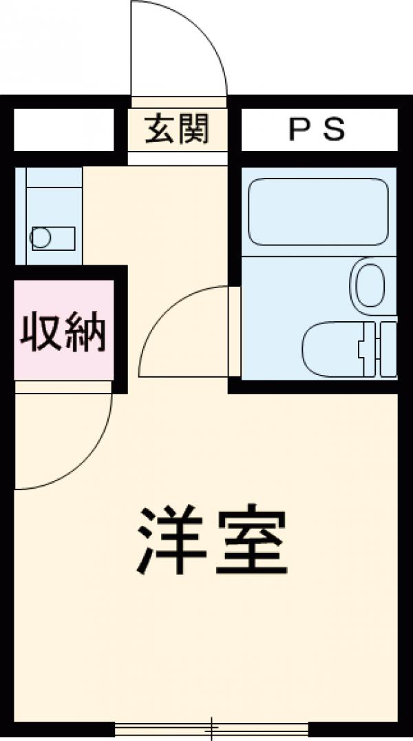 ヘリオス87田無の間取り