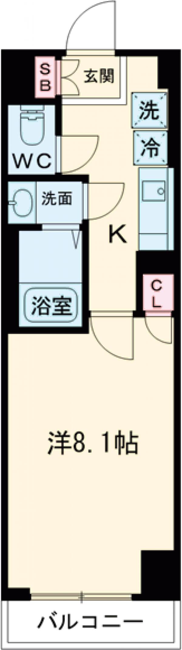 GENOVIA練馬高野台skyrunの間取り