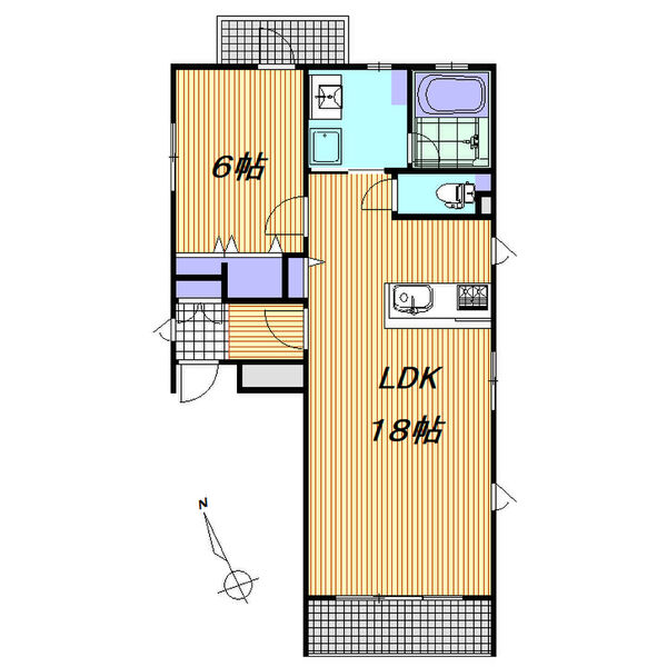 メゾン周令の間取り