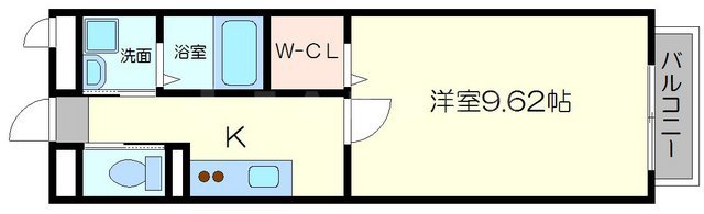 アムール エスポアールⅢの間取り