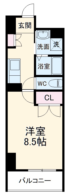 ＳＴＵＤＩＯ　ＫＡＮＡＲＥＢＡＳＨＩの間取り