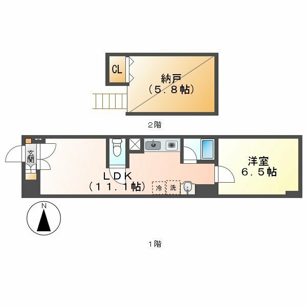 美Silent motoyamaの間取り