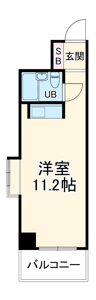 グランデール横浜伊勢佐木の間取り
