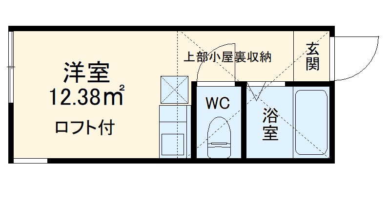 ユナイト追浜ビリーブラントの間取り