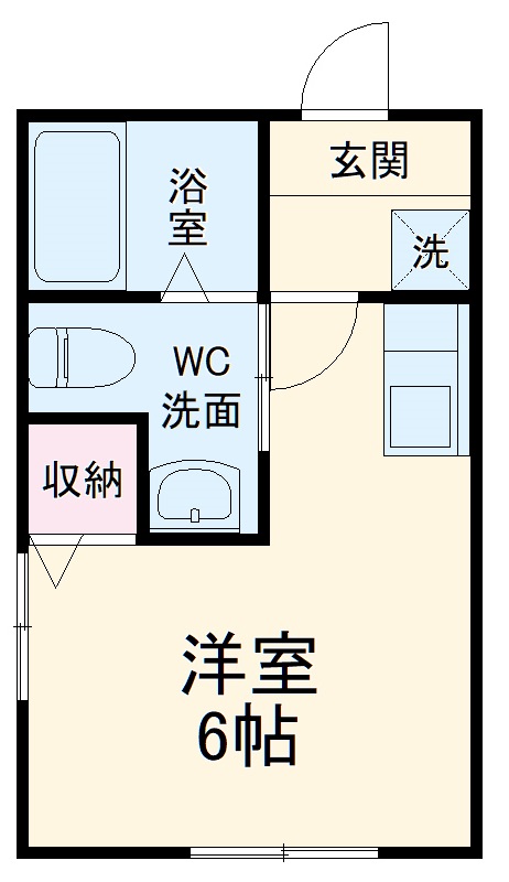 ブランシェ永田南の間取り