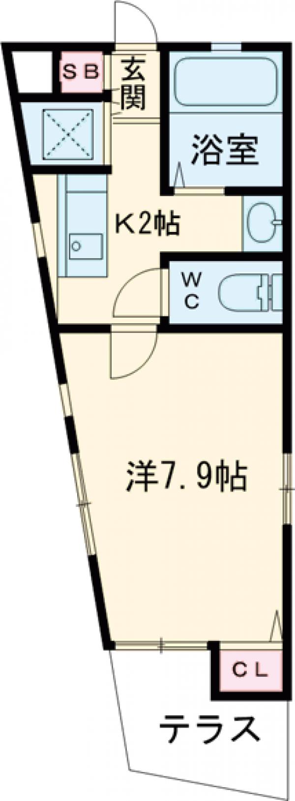 ネーブル ヒロの間取り