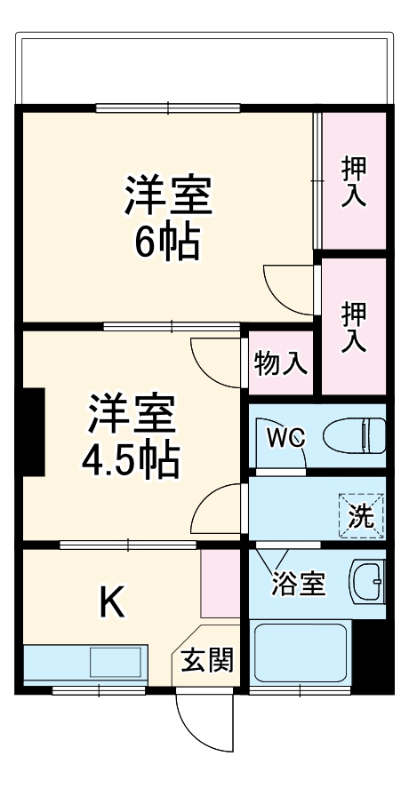 丸富ビルの間取り