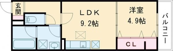 ツーブリッジの間取り