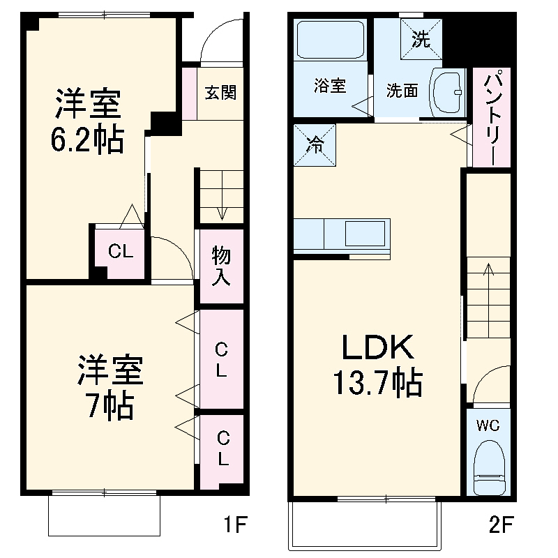 Four Leaf Cloverの間取り