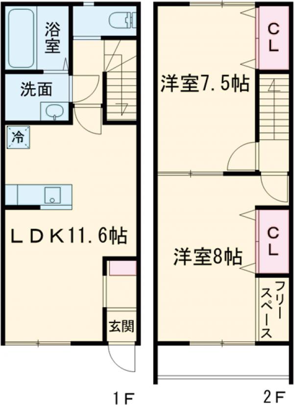 グラシア中村南の間取り