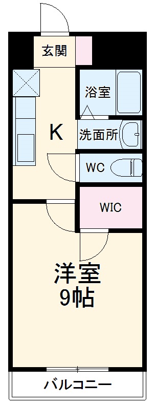 グランドソレーユ大瀬の間取り