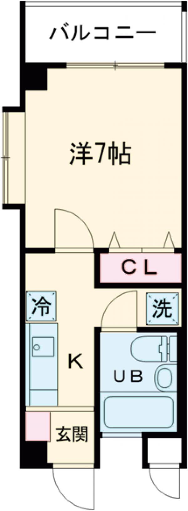 ハイツ憩の間取り