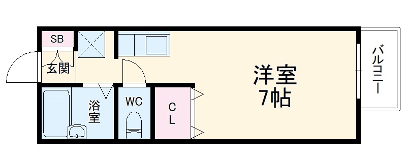 サニーコートⅡの間取り