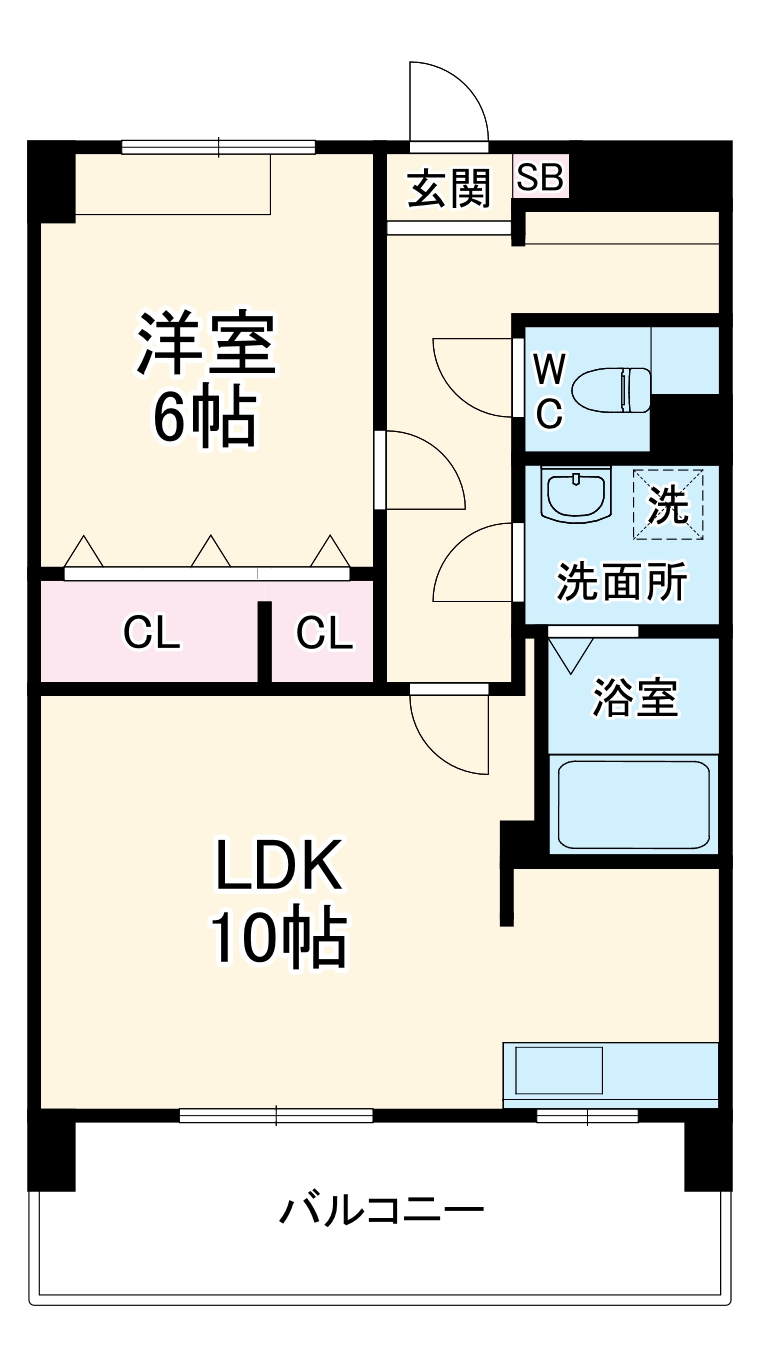 Confort・IKの間取り