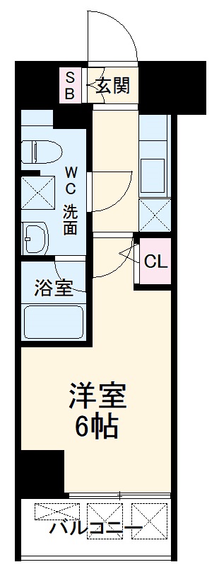 MAXIV横浜大通公園の間取り