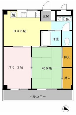 ボナールタクミの間取り