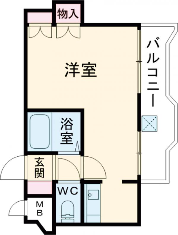 サンピア福岡の間取り