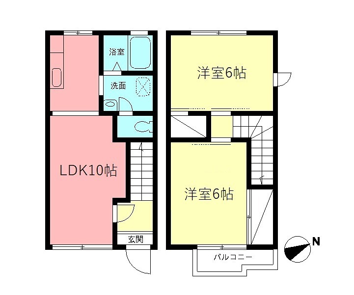 サンガーデン片岡の間取り