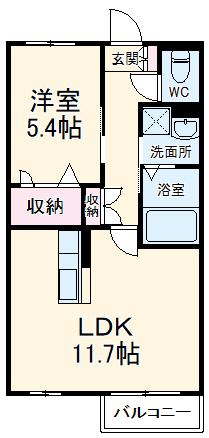リバトーンPet’sの間取り