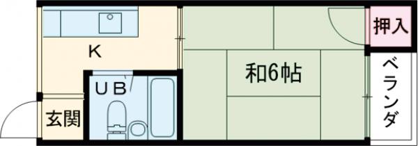 田中第一ビルの間取り