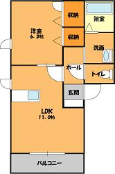 ブリリアントEの間取り