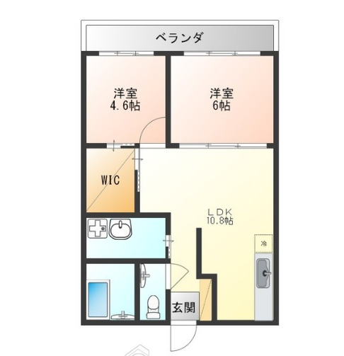プロスペリティの間取り