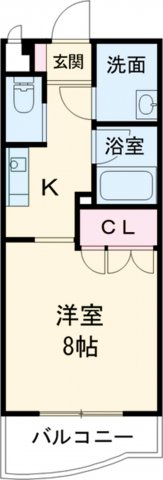 フォンテーヌ・マンションBの間取り