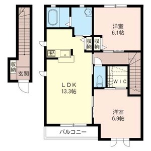 オハナの間取り