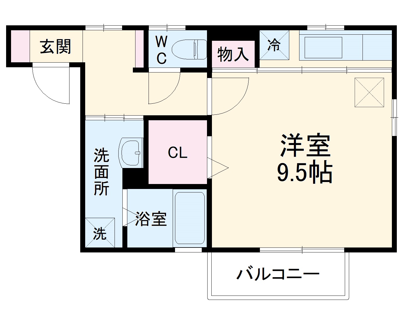 ポルトの間取り
