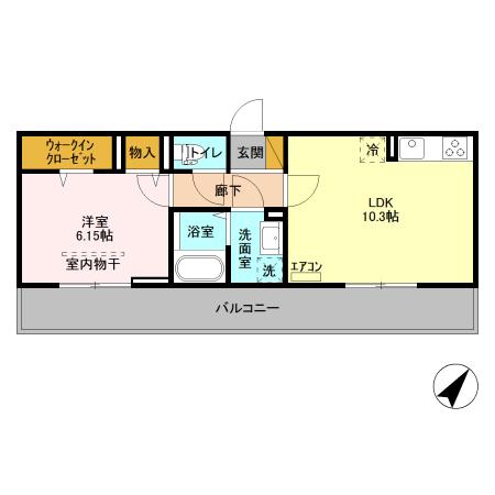 セレブレイト本城の間取り