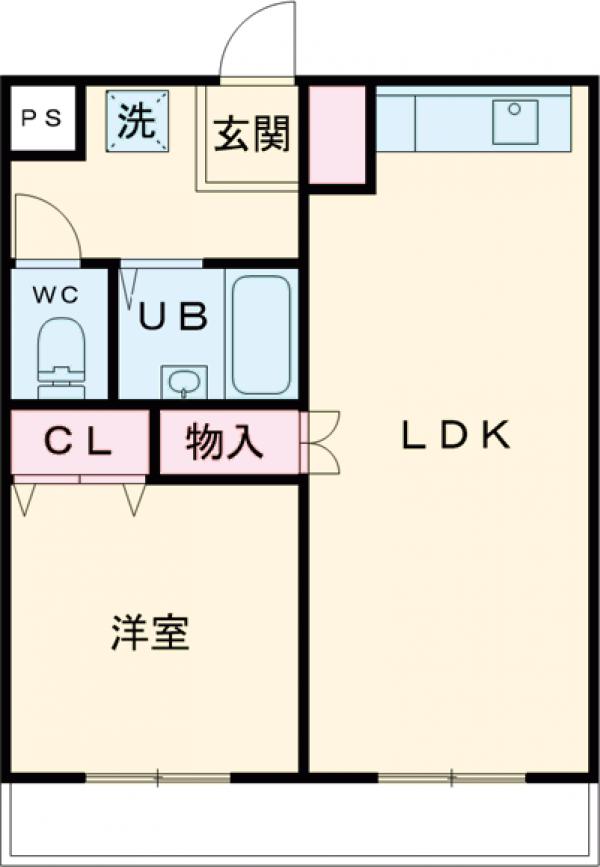 レジデンスアクツの間取り