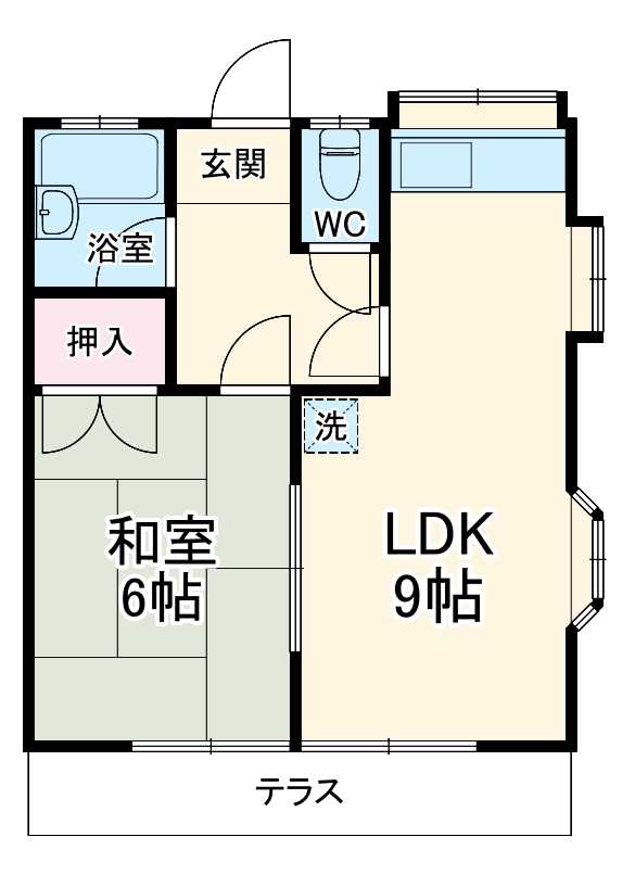 サニーペコAの間取り