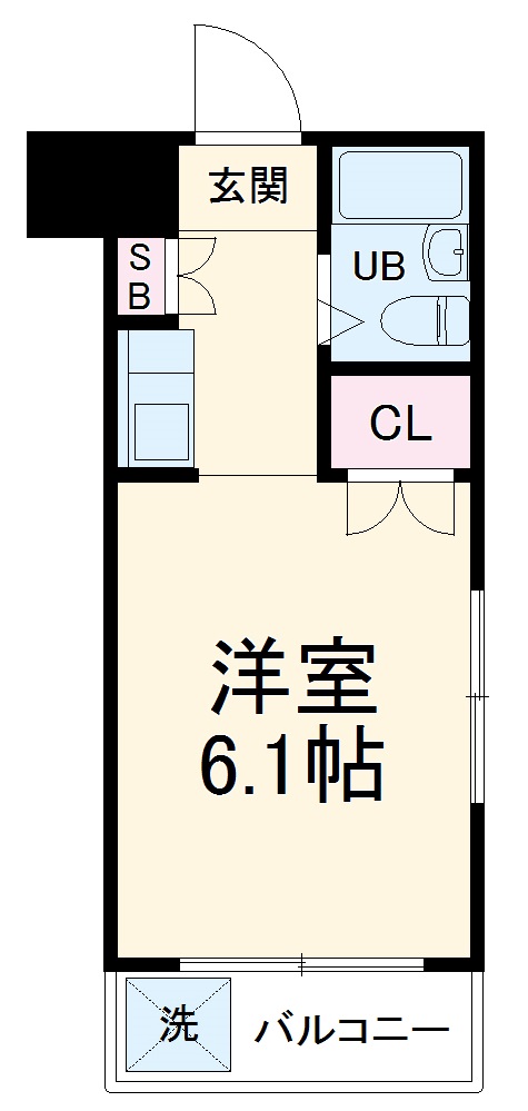 ベルライト能見台の間取り