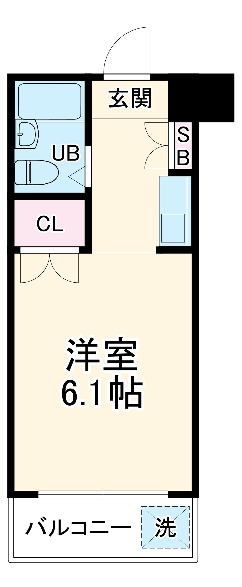 ベルライト能見台の間取り